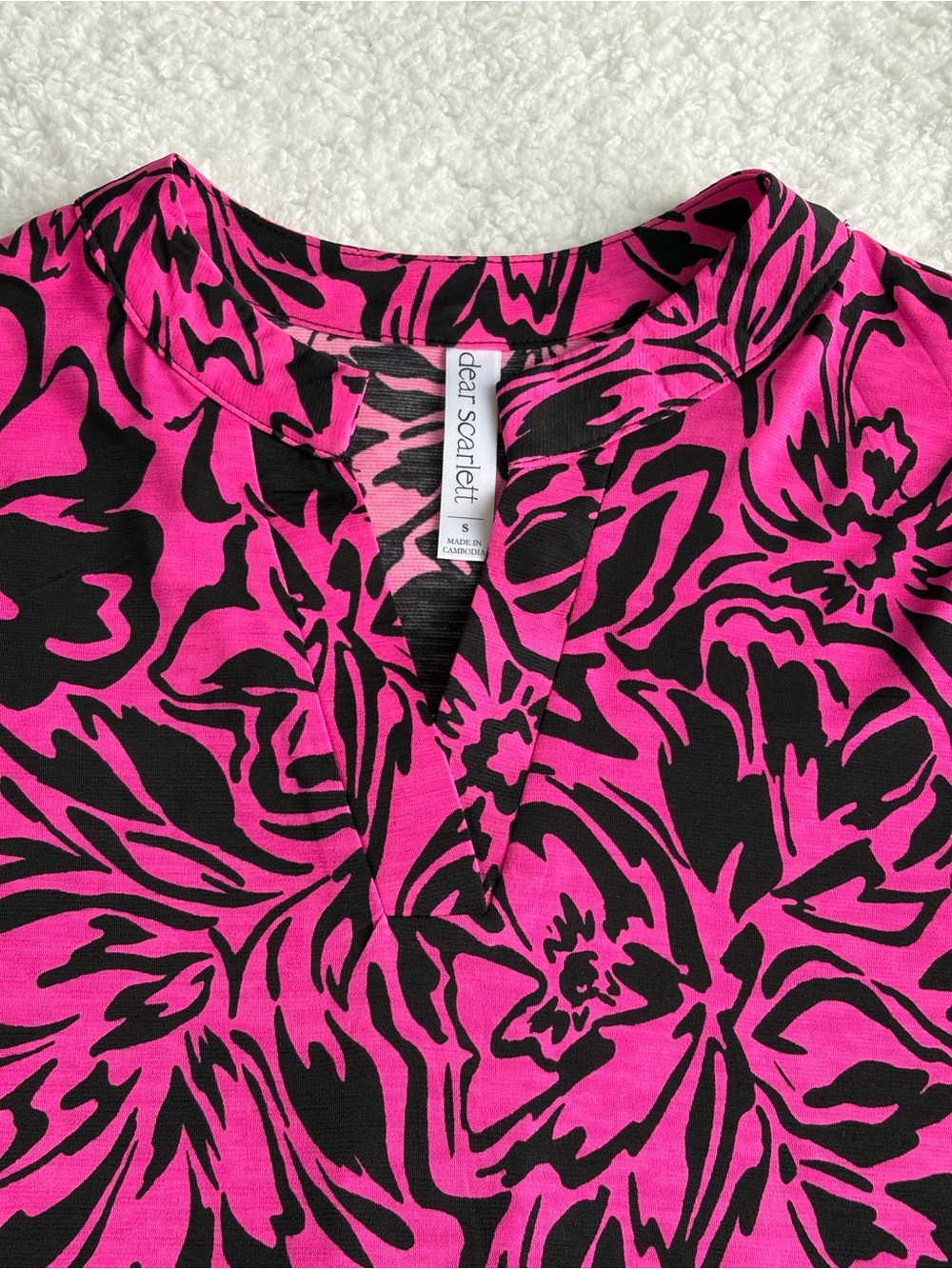 Dear Scarlett Lizzy Tunice Blouse - Size Small NWOT - Picture 3 of 14